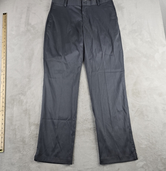Nike Golf Pants Men 32X32 Dri-Fit Tour Performance Grey Flat Front Stretch Pants - Picture 1 of 8